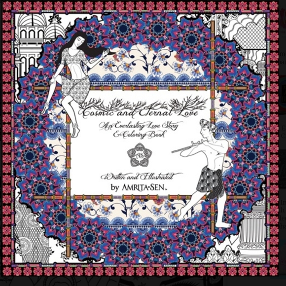 Amrita Sen Cosmic and Eternal Love Coloring Book - Picture 8 of 8
